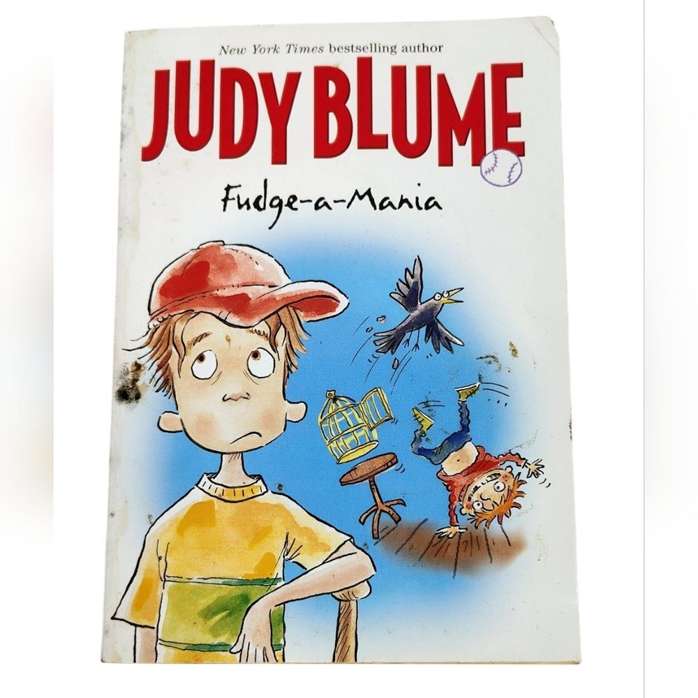 judy blume fudge-a-mania New York Times Best Selling Author Vintage 2003